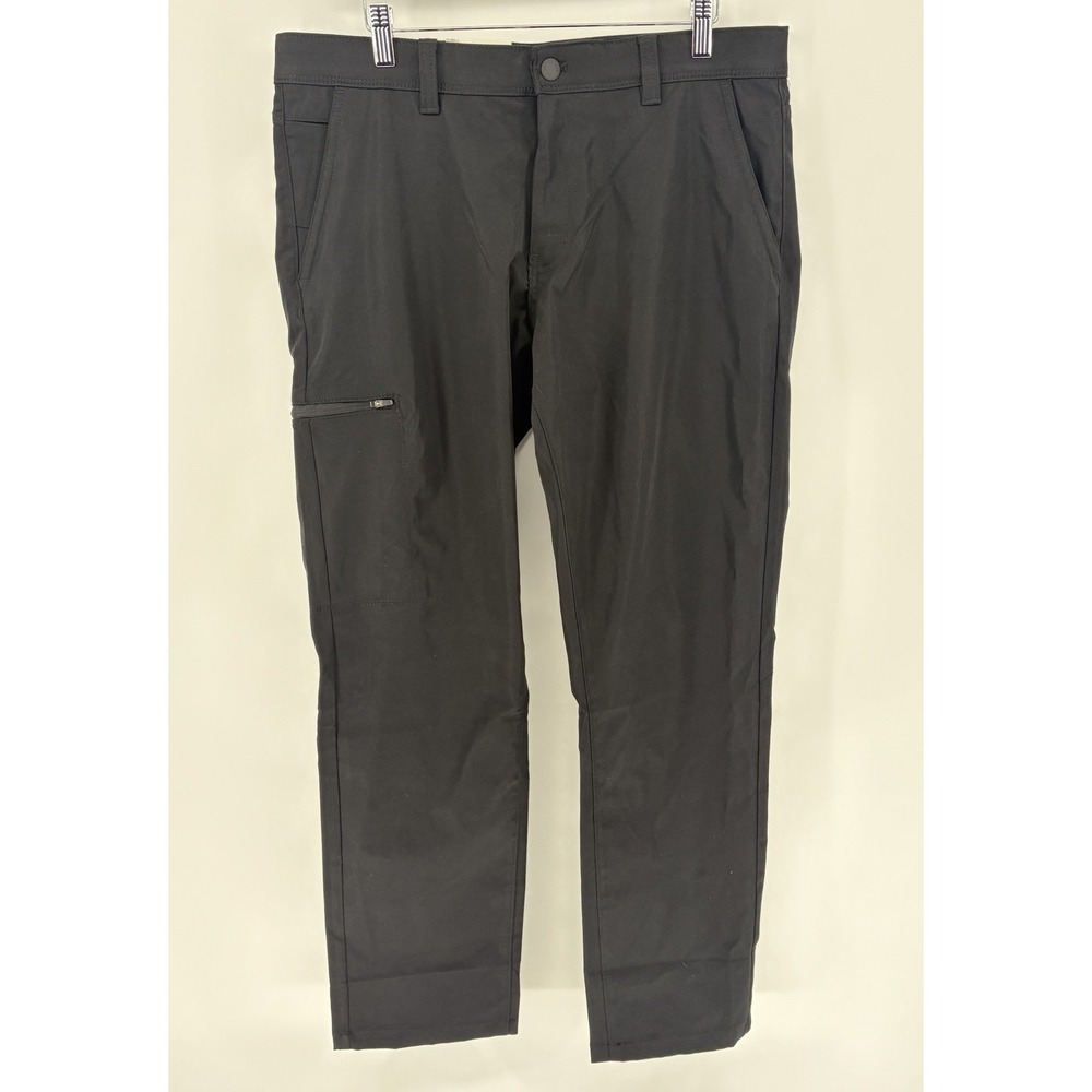 Copper & Oak Supply Co. Tech Utility Pants Mens 34x32 Black Straight Fit NWT